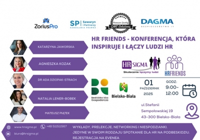 Beskidzka Izba Gospodarcza partnerem wydarzenia HR FRIENDS